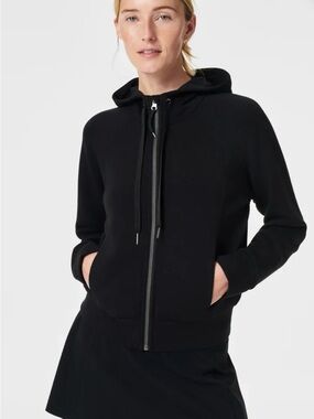 SPANX AirEssentials Full Zip Hoodie Jacket